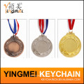 Custom Shiny Finish Olympic Gold Silver Bronze Medals for Sale